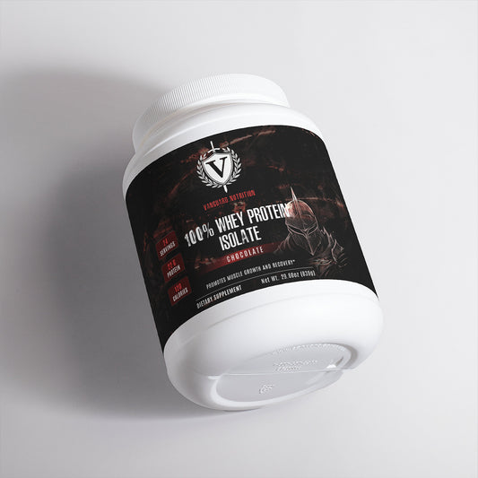 100% WHEY PROTEIN ISOLATE POWDER - CHOCOLATE