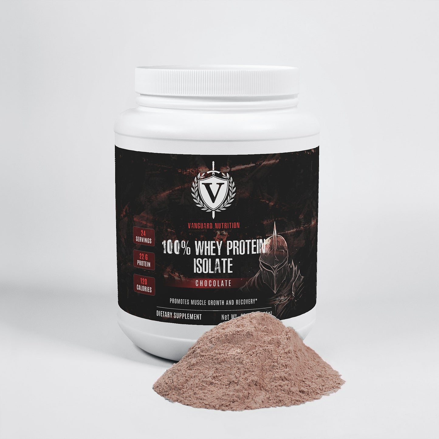 100% WHEY PROTEIN ISOLATE POWDER - CHOCOLATE