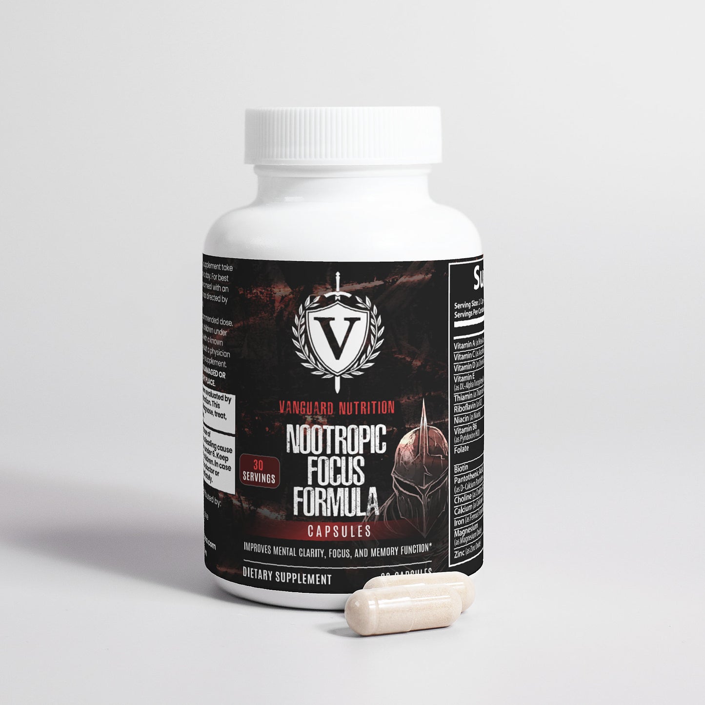 NOOTROPIC FOCUS FORMULA CAPSULES