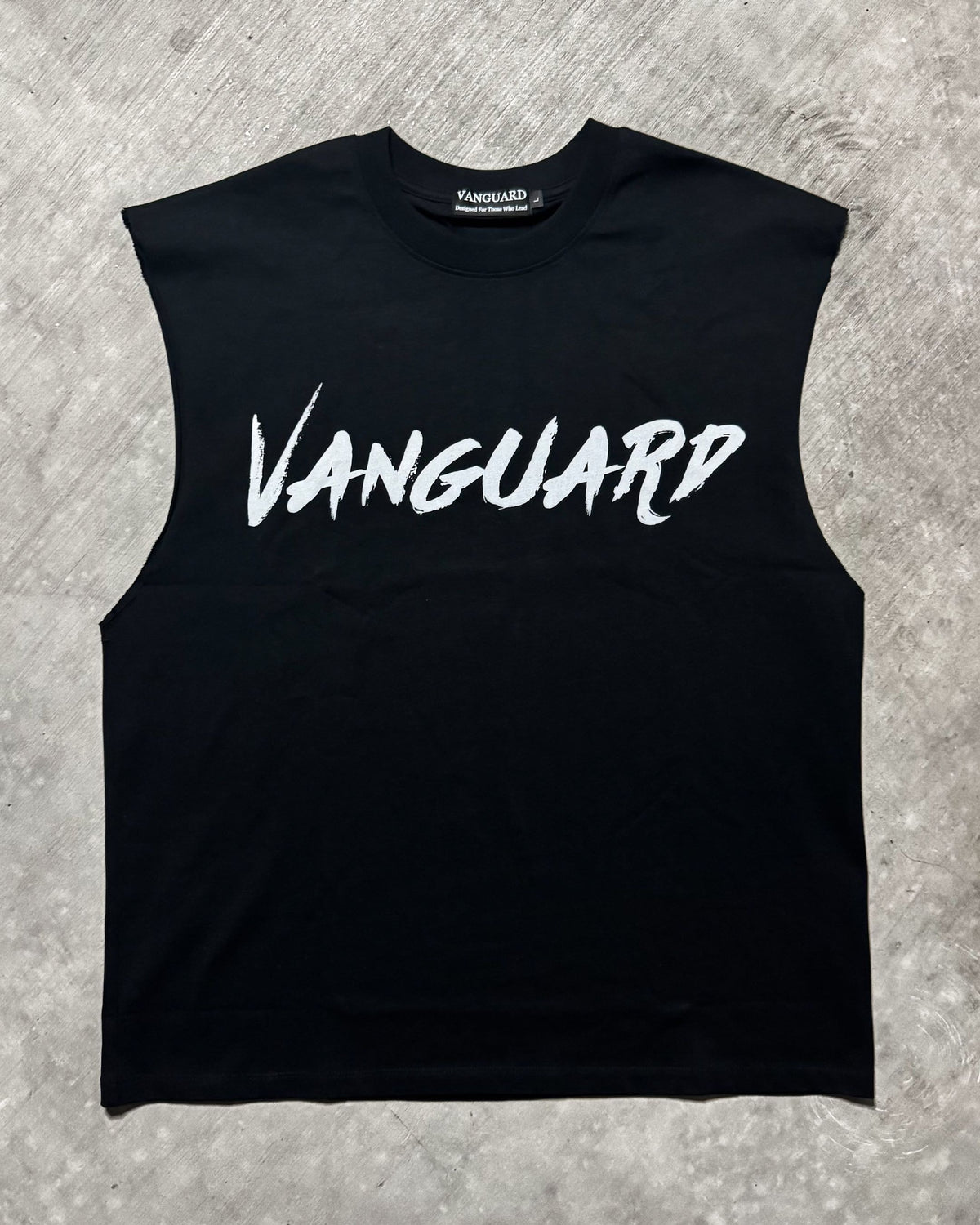 MARKED CUT OFF TEE