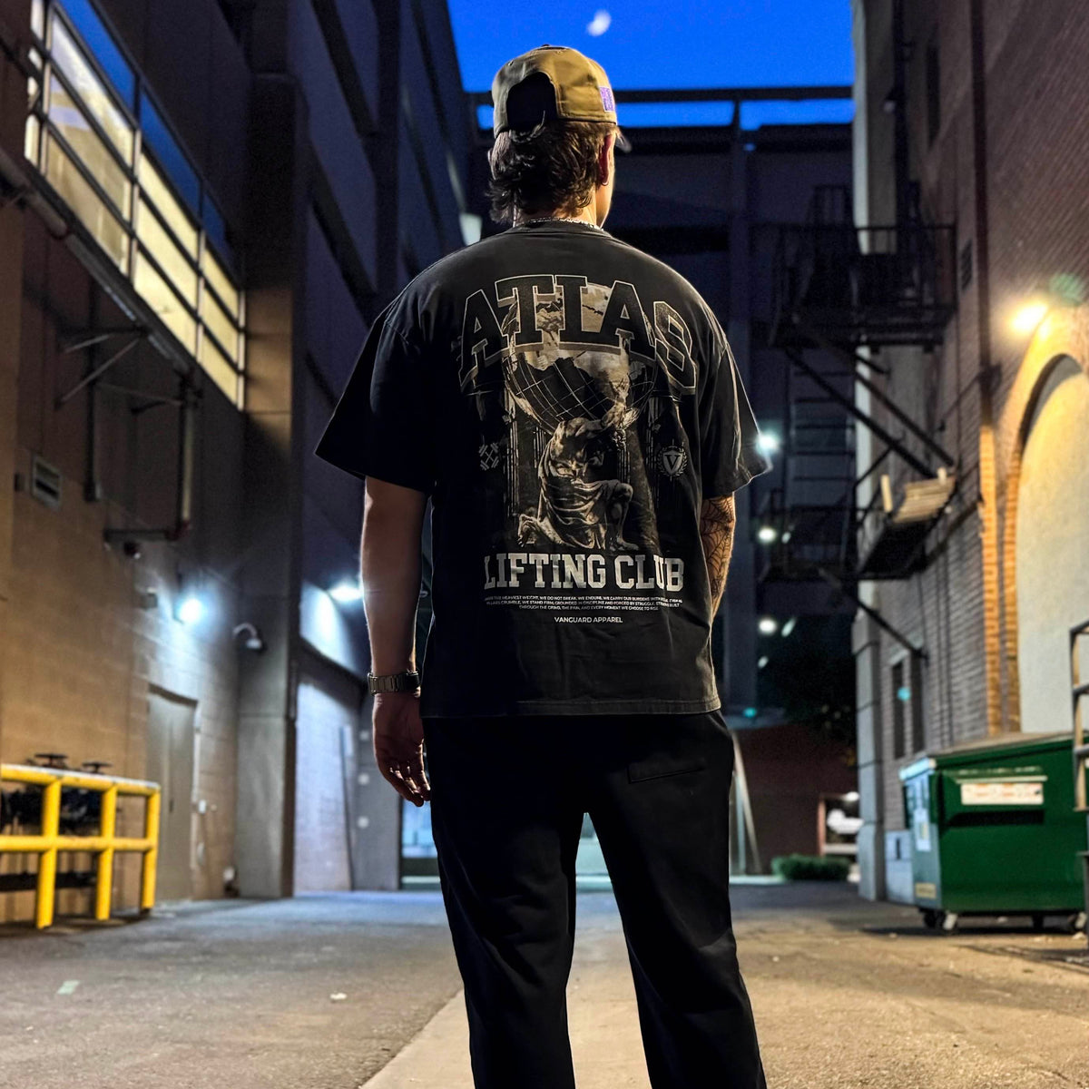 ATLAS LIFTING CLUB OVERSIZED TEE