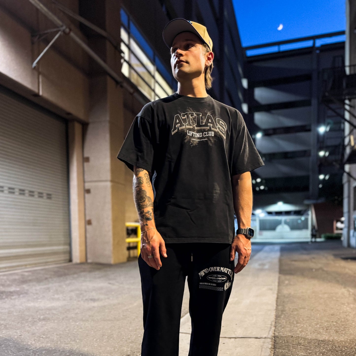 ATLAS LIFTING CLUB OVERSIZED TEE