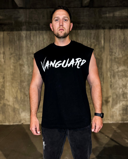MARKED CUT OFF TEE