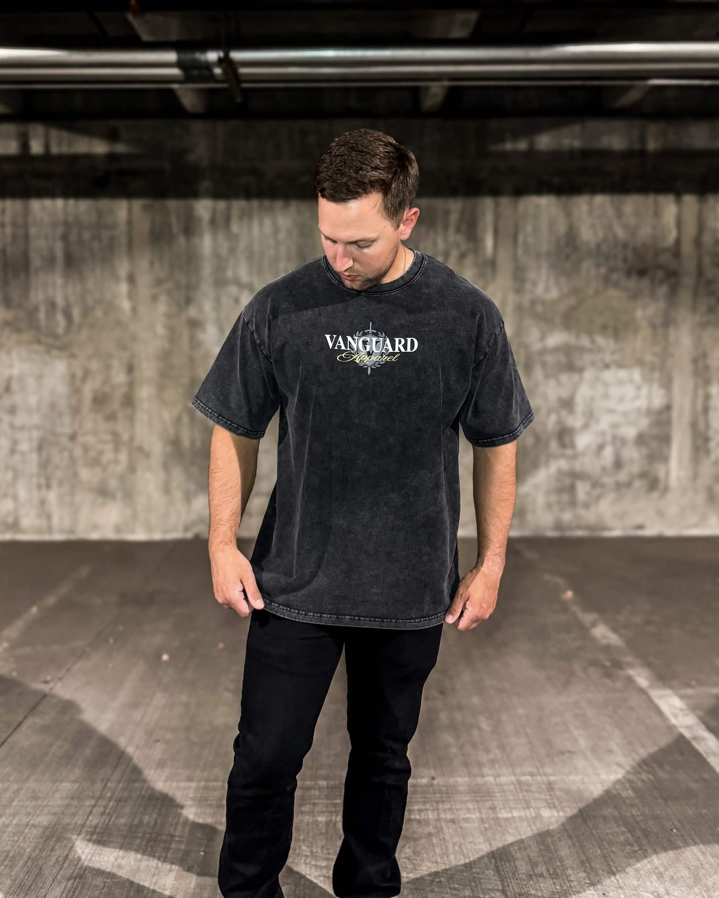 LEAD THE FRONT OVERSIZED TEE