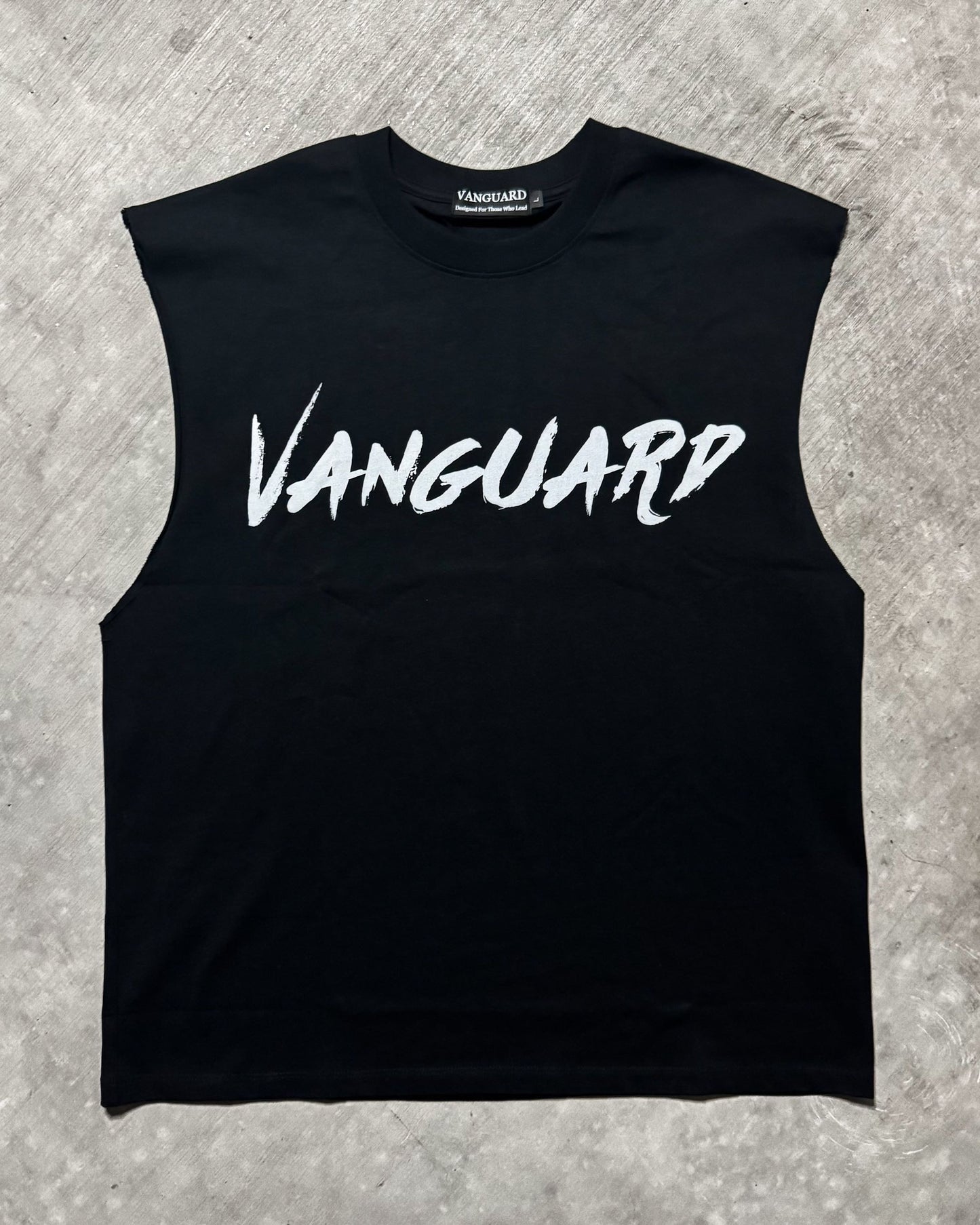 MARKED CUT OFF TEE