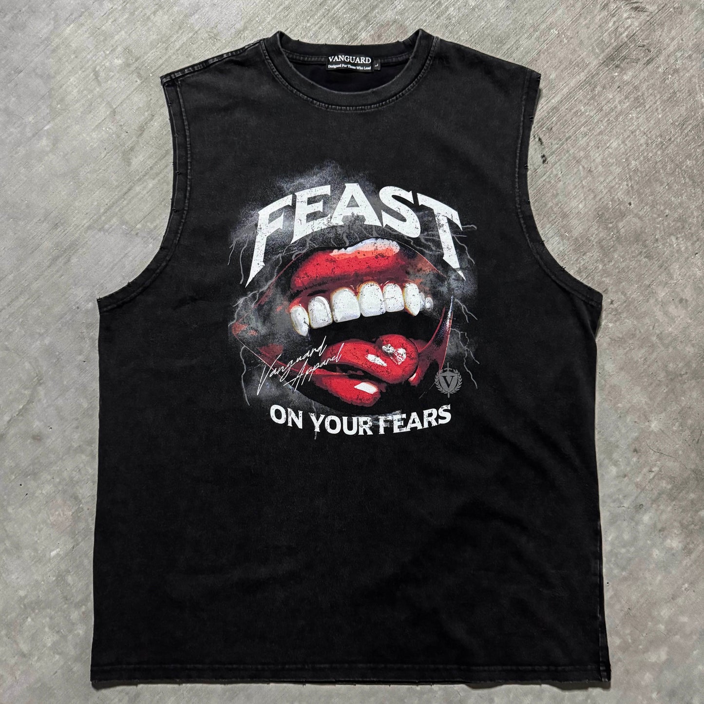 FEAST ON YOUR FEARS TANK TOP