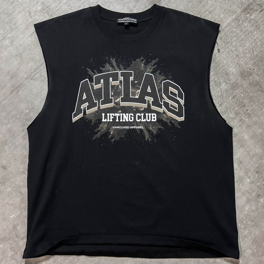 ATLAS LIFTING CLUB CUT OFF TEE